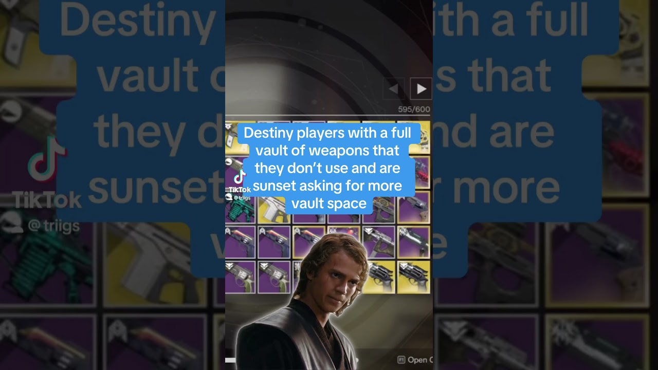 Destiny 2 Players When They Want More Vault Space 