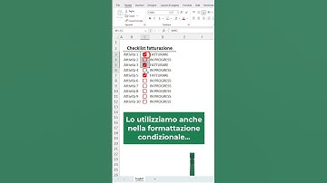 EXCEL TRUCCHI: ✅❎ La nuovissima checkbox parte 2 #M365insider #shorts