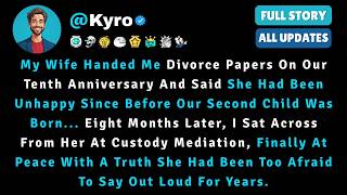 My Wife Handed Me Divorce Papers On Our Tenth Anniversary And Said She Had Been Unhappy Since Before