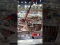 خانہ کعبہ کے پاس تعمیراتی کام کا خوبصورت منظر