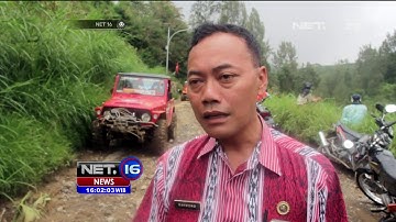 Tebing Lereng Merapi di Boyolali Runtuh, 1 Mobil Terperosok ke Jurang - NET16