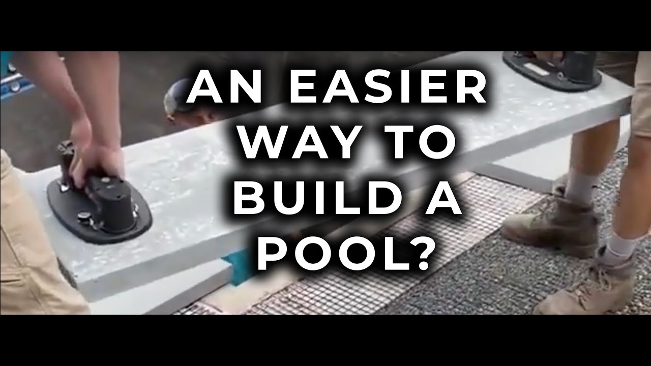 An Easier Way to Build a Pool?