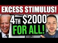 ($2000 IT’S BACK! EXCESS STIMULUS FUND CHECKS!) STIMULUS CHECK UPDATE & BREAKING NEWS 08/04/2022