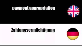 LEARN GERMAN WORDS - credit