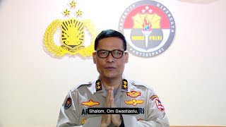 GREETING NATAL DAN TAHUN BARU 2021 KEPALA DIVISI HUMAS POLRI