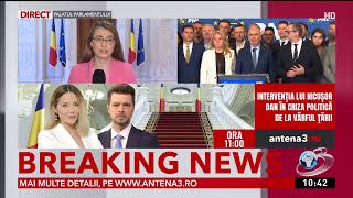 Ora 12:00 - Şedinţa UDMR, nu votează guvernul Veştea