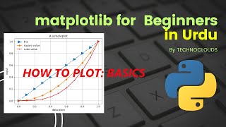Matplotlib in urdu part-1 | matplotlib tutorials for Beginners to Advance Plot Using Matplotlib In Python Part 1 Urdu Hindi