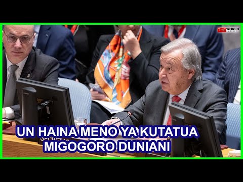 RIPOTI UN IMEKOSA MENO KUTATUA MATATIZO YA DUNIA URUSI YATAKA MAGEUZI KUFUTA KURA YA TURUFU