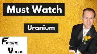 Uranium Update: Technical Analysis: The Best Investment of Our Lives