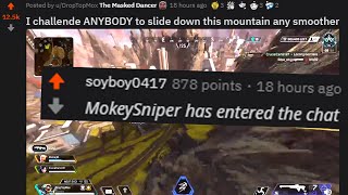 Im gonna slide down this mountain. But even smoother.