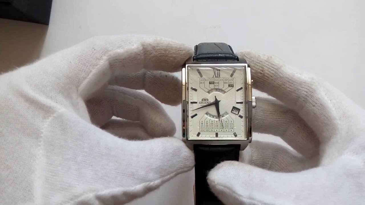 Orient Feuag005wh часы мужские механические видео обзор