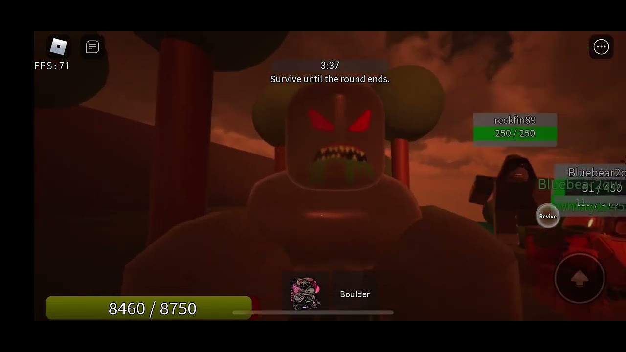 Being Tank in Versus Revival! (Roblox)