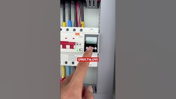 Cách cài đặt át Chống sốc điện cách ly, chống giật SEE SAFETY