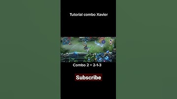 Tutorial Combo Xavier #mobilelagend #shorts #xavier #tutorialxavier