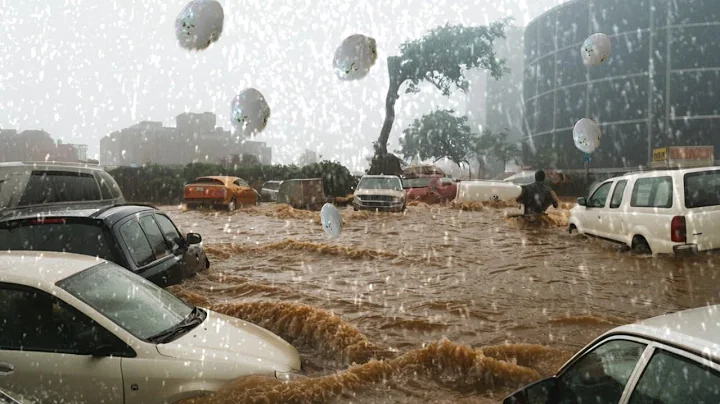 Iran is panicking! Flash floods, giant hail of 6 cm destroys houses and vehicles - DayDayNews