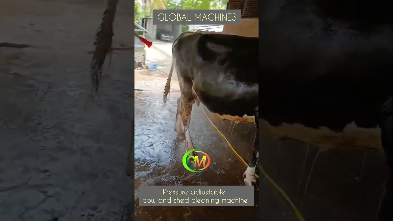 High pressure powerful cow shed cleaning machine 9677622268