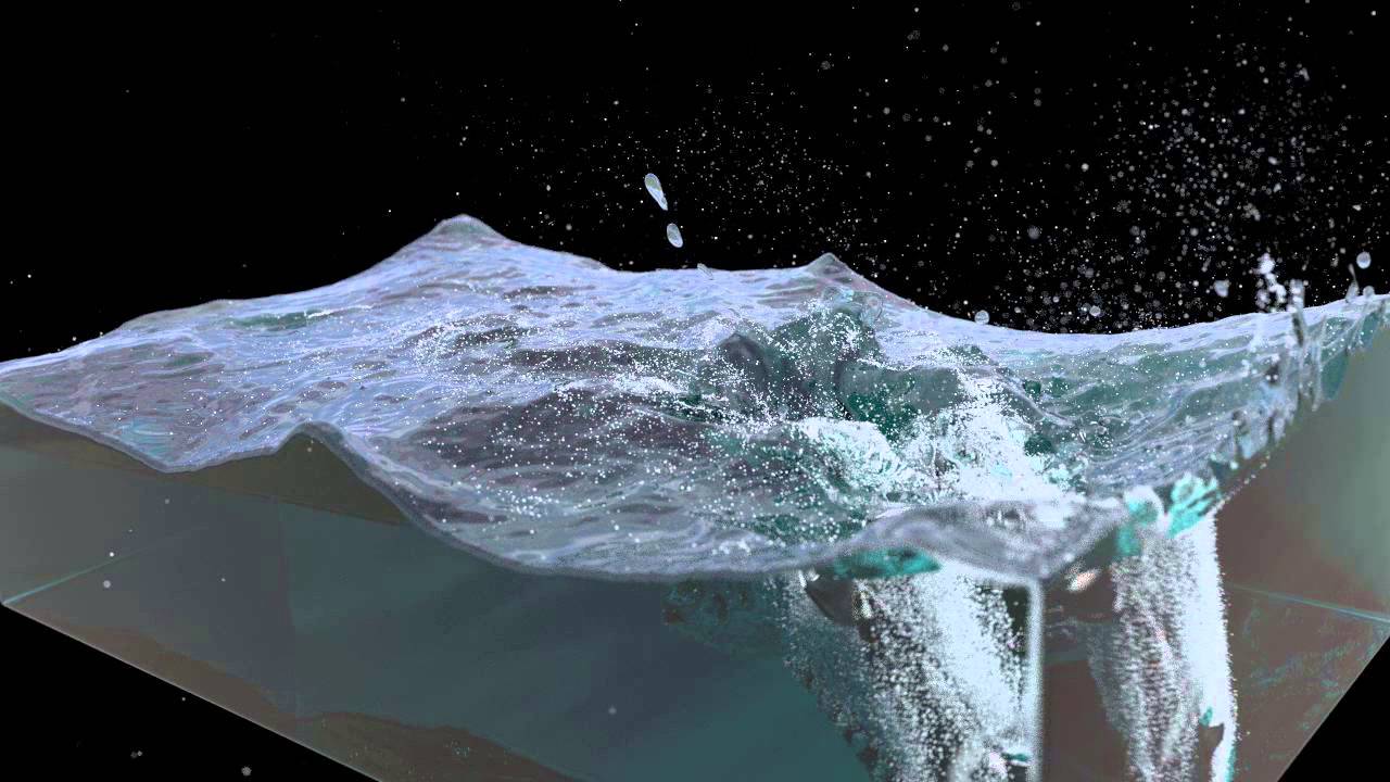 Blender: Ocean with Killer Whale test v01 - YouTube