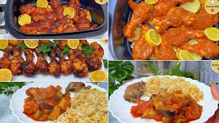 دجاج الليمون و راتاتوي و و أرز مفوح 🍲🍚🍗🍗🍗🍗🥫