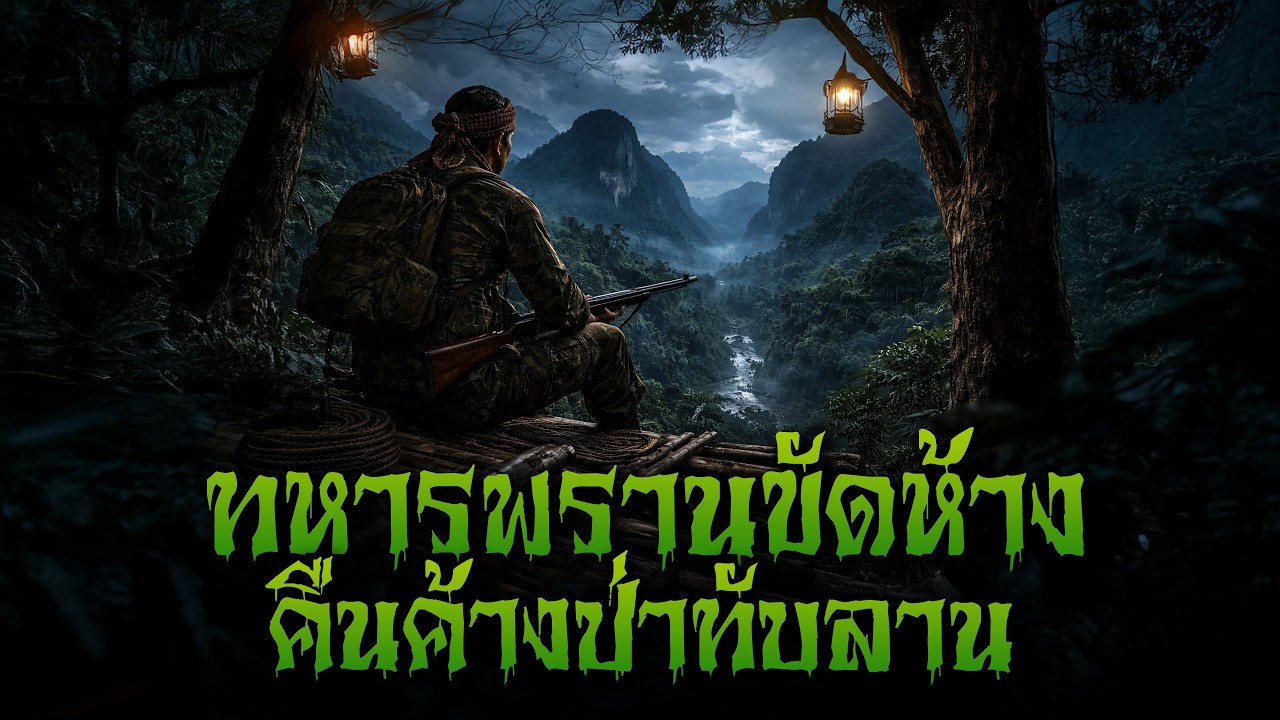 (รวมเรื่อง) ทหารพรานขัดห้าง คืนค้างป่าทับลาน l กองไฟ คลาสสิก