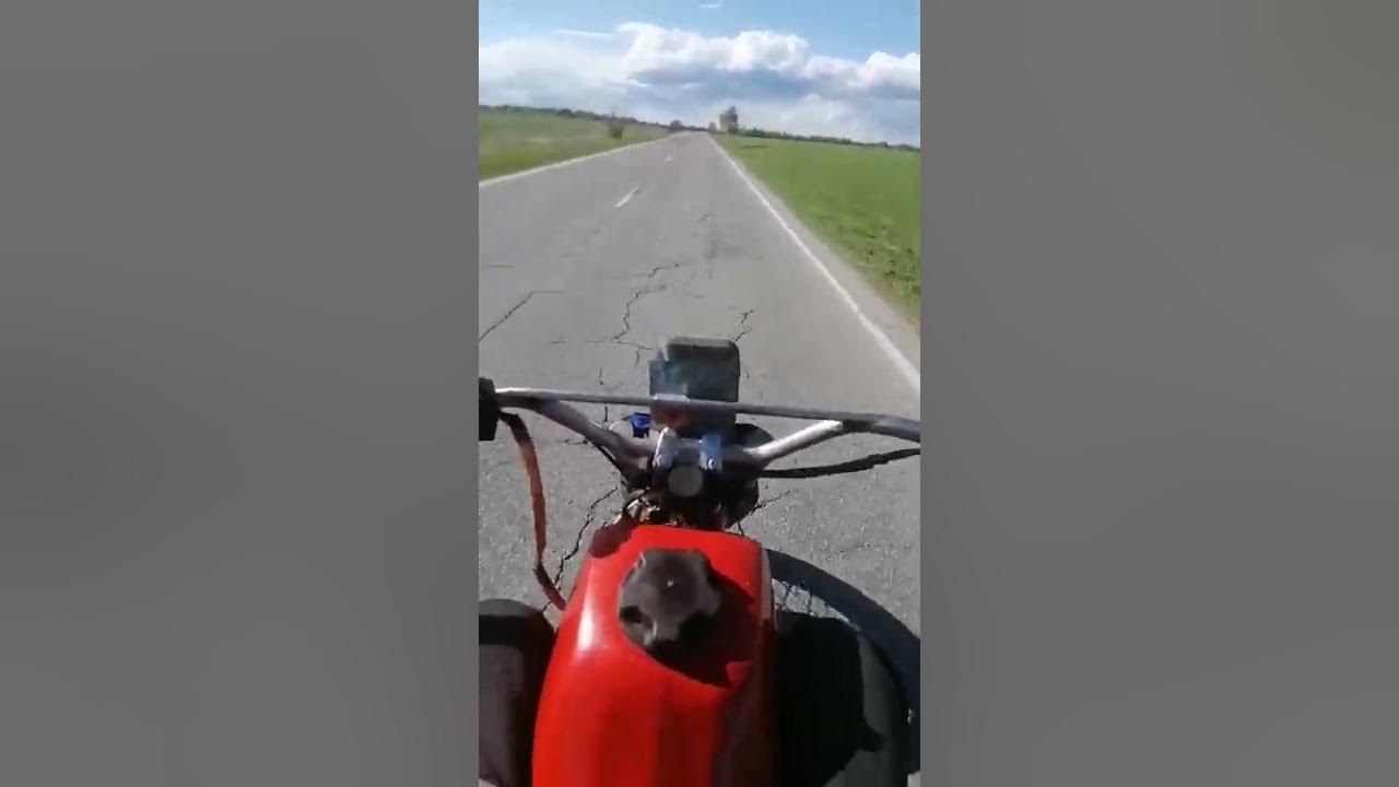 Мотоцикл Восход покатушки