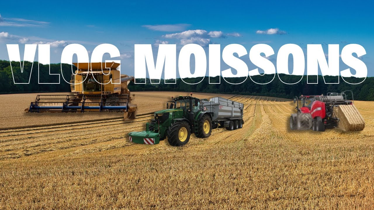 VLOG MOISSONS | ON VOUS EMMÈNE AVEC NOUS PENDANT LES MOISSONS !