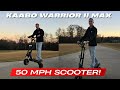 The FASTEST Scooter I've Ever Ridden! Kaabo Warrior II Max Review