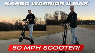 The Fastest Scooter I've Ever Ridden! Kaabo Warrior Ii Max Review