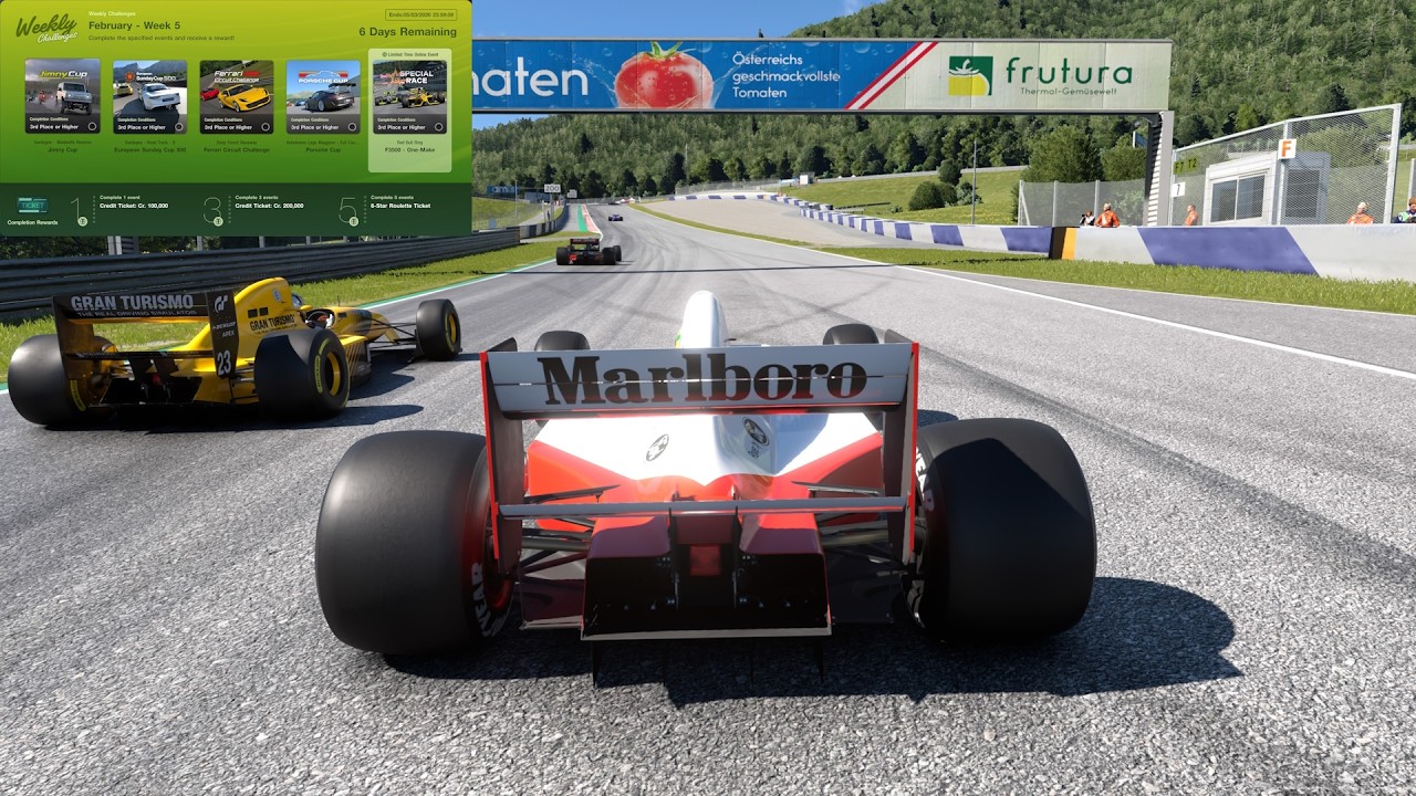 Gran Turismo 7 | Weekly Challenge | February - Week 5 | Special Event | F3500 - One-Make