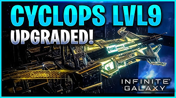 Cyclops LVL9 Upgraded! New Skin & Awaken Skill Animation - Infinite Galaxy