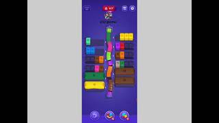 Loop master color jam sort level 55 Hard level solution for gameplay