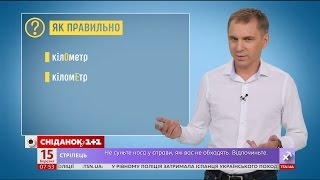 КілОметр чи кіломЕтр - експрес-урок КілОметр чи кіломЕтр - експрес-урок