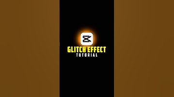 Glitch Effect Tutorial in CapCut Video..!!