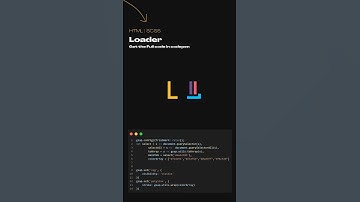 Animated Website Loader V3  | #shorts #html #css #loader #animated #htmlcss #htmlcsstutorial  |