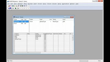 How to make a SQL Query joining two Tables in MAINTelligence