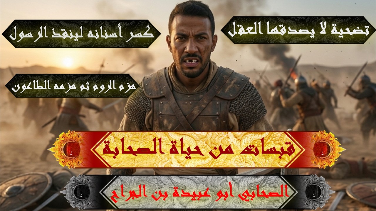 قصة الصحابي أبو عبيدة بن الجراح أمين هذه الأمة - قبسات من حياة الصحابة