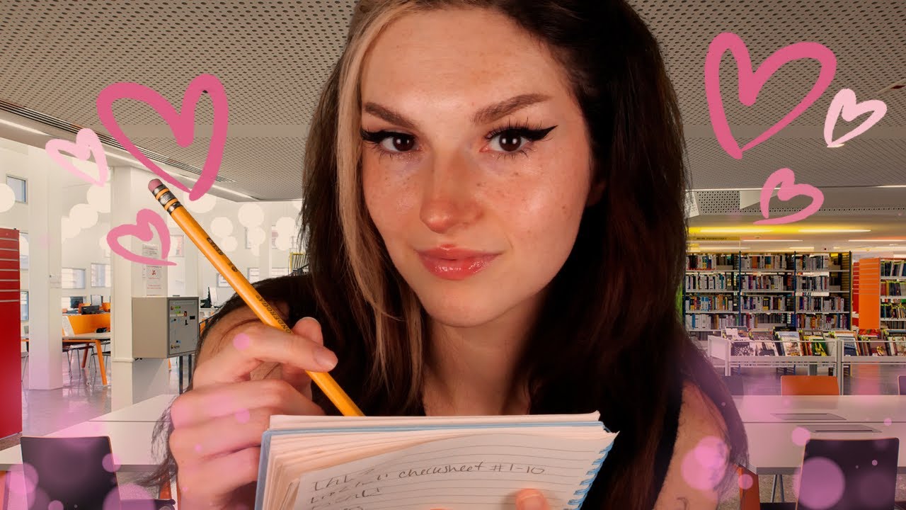 ASMR Your New Tutor Likes You | 日本語 の 勉強