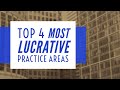 Top 4 Most Lucrative Practice Areas