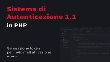 [IT] #5 - Sistema di autenticazione in php v1.1 - Generazione token