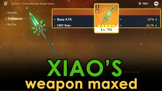 Genshin Impact Xiaos Weapon Lets Max It Out...