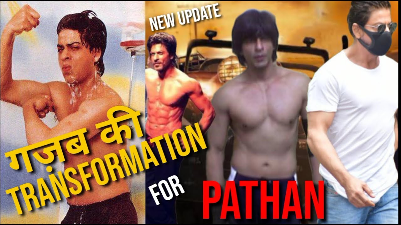 Shahrukh Khan's transformation for pathan movie। - YouTube