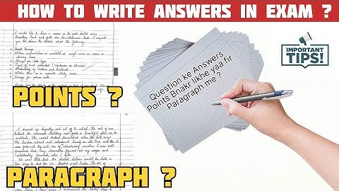How to Write Answers in Exam GNDU University Amritsar | How to Pass in Gndu Exams | Exam Tips