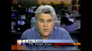 2001 Jay Leno KNTV News Interview about their NBC switchover
