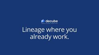 Trusted Data to Trustworthy AI: Check Lineage in Claude | Decube MCP