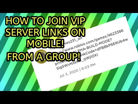 How To Join Vip Server Links On Mobile Read Description Youtube - roblox vip links