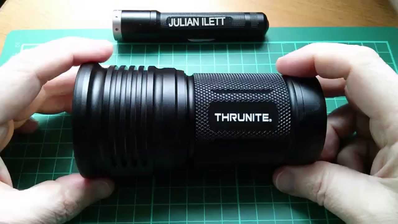 First Look: 3,200 Lumens ThruNite MINI TN30 Flashlight Torch - YouTube