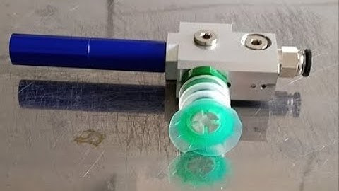 Basic Vacuum Generators with Suction Cups to Grip Ice cream