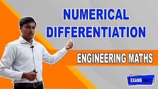 Engineering Mathematics | Numerical Differentiation in Numerical Methods | Numerical Method for TNEB