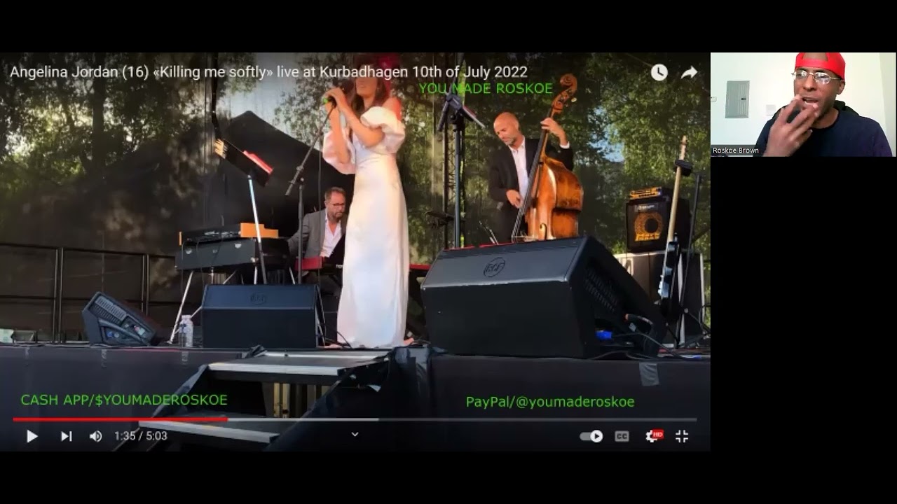 My 1st Time Hearing: Angelina Jordan (16) Killing Me Softly (Live at Kurbadhagen/July 10, 2022)