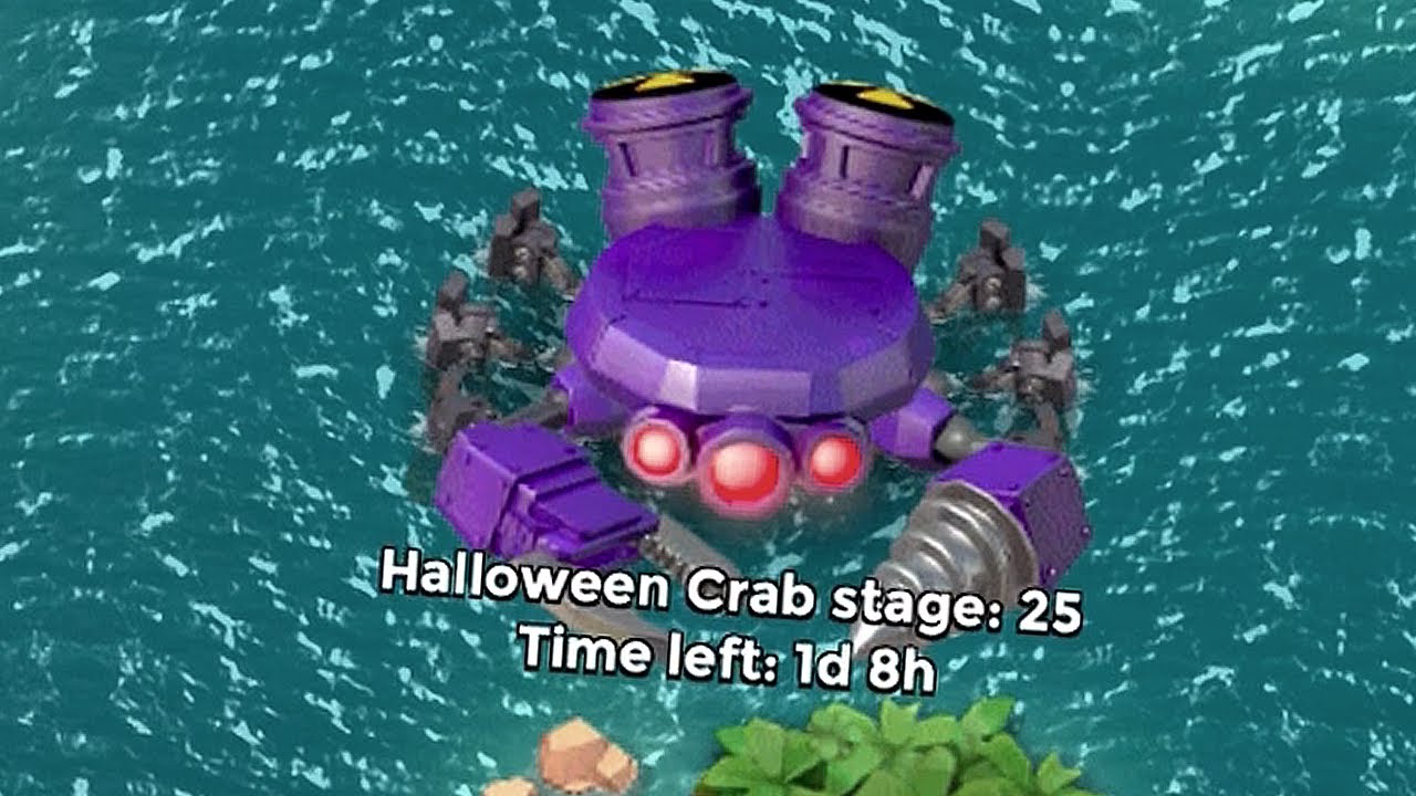 Boom Beach - The (not so) Halloween Crab