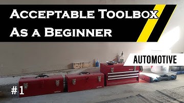 Acceptable Toolbox For a Beginner | DIY | Automotive Industry